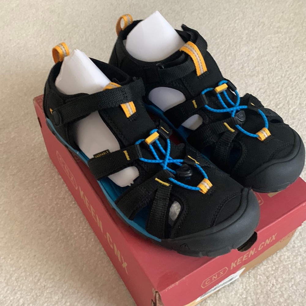 Keen Kids Black and Blue Sandals